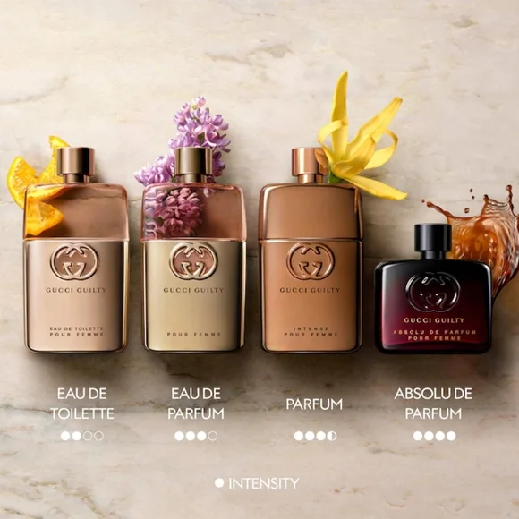 Gucci Guilty Pour Femme Eau de Parfum Mandarin Lilac Patchouli 90ml Brand New - Picture 3 of 6